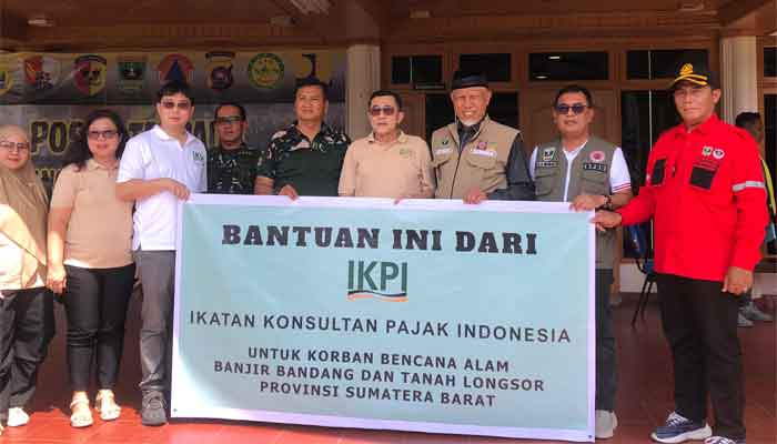 IKPI Sumbagteng Bantu Korban Bencana Hidrometeorologi di Sumbar