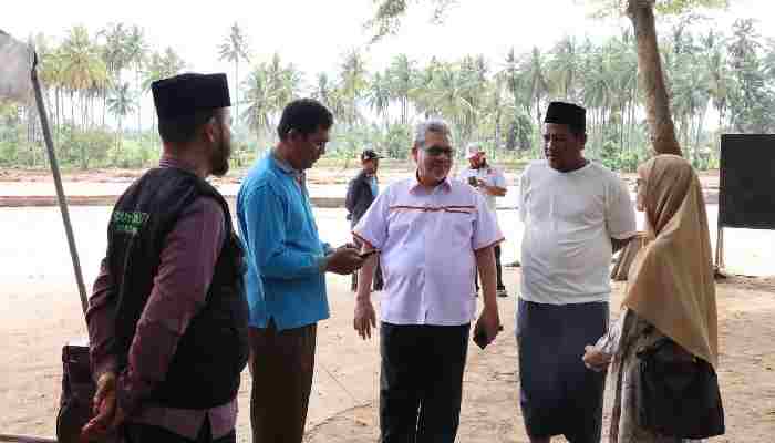 Ketua DPRD Sumbar, Muhidi memberikan keterangan tentang percepatan pemulihan pascabencana