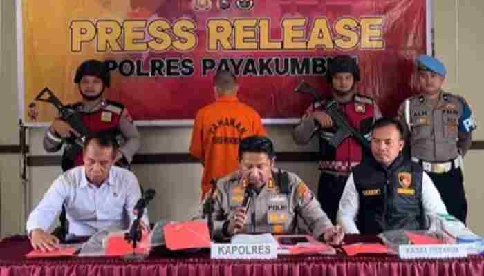 Polres Tetapkan Inisial I Sebagai Tersangka Kasus Kebakaran Pasar Payakumbuh