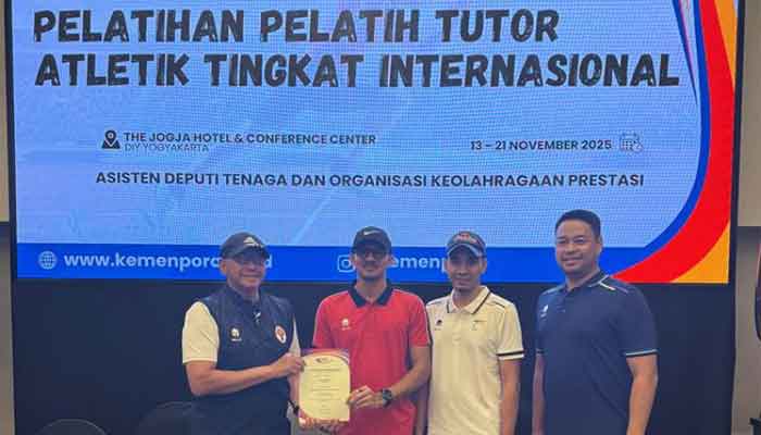 Dosen FIK UNP M Arie Desman Raih Sertifikasi Mentor Pelatih Atletik Internasional 1 Dosen FIK UNP M Arie Desman Raih Sertifikasi Mentor Pelatih Atletik Internasional