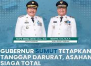 Gubernur Sumut Tetapkan Status Tanggap Darurat, Pemkab Asahan Perkuat Kesiapsiagaan