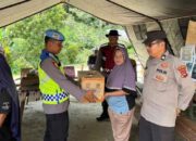 Peduli Bencana Alam, Polres 50 Kota Salurkan Bantuan di Jorong Ikan Banyak