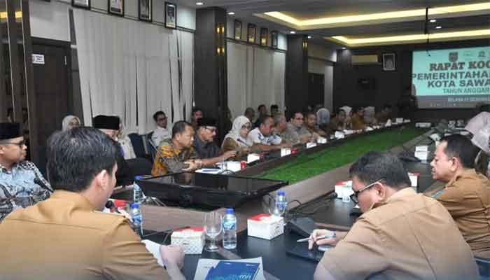 Rapat koordinasi pemerintahan terdepan Pemko Sawahlunto