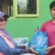 Ketua Shafiyah Community Sumbar, Zakiati Salma serahkan bantuan kemanusiaan di Jorong Baringin, Nagari Baringin, Kecamatan Palembayan, Kabupaten Agam