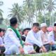 Wakil Wali Kota Elzadaswarman saat Tablig Akbar dan Istighotsah yang digelar Kantor Kemenag Kota Payakumbuh di Lapangan Sari Bulan, Sawah Padang