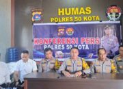 Gangguan Kamtibmas Sepanjang 2025 di Wilkum Polres 50 Kota Meningkat