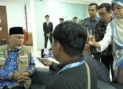 Gubernur Sumbar, Mahyeldi berikan keterangan terkait rehab rekon