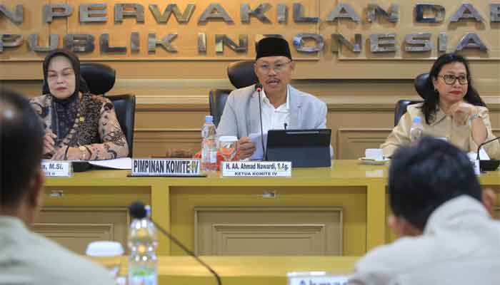 Rapat Kerja Komite IV DPD RI bersama Menteri Koperasi