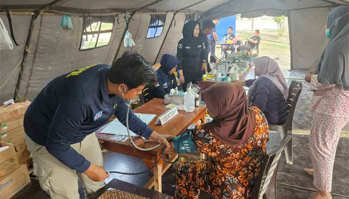 Ratusan Warga Aceh Terima Layanan Bakti Kesehatan Ops Aman Nusa II Polri