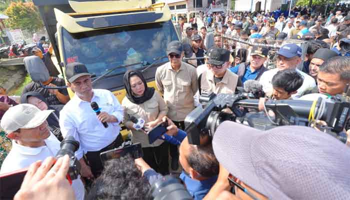 Ground Breaking Rehabilitasi Sawah Terdampak Bencana Aceh–Sumatra di Desa Pinto Makmur, Kecamatan Muara Batu, Kabupaten Aceh Utara, Aceh