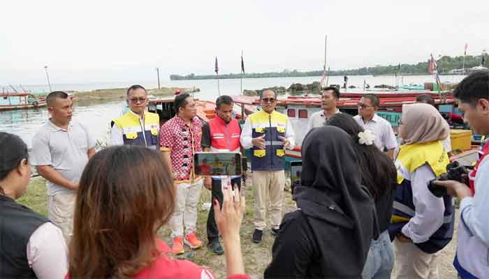 Kepala BPH Migas Wahyudi Anas berkunjung ke Kabupaten Nias Utara, Sumatera Utara
