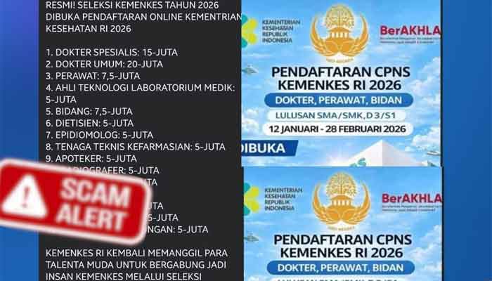 Jangan Ketipu Ya Guys! Informasi Seleksi Kemenkes 2026 Itu Hoaks, Ini Penjelasan Kepala BKN