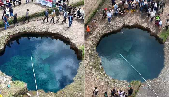 Sinkhole di Jorong Tepi Nagari Situjuah Batua,
