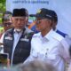 Menteri PU, Dody Hanggodo didampingi Gubernur Sumbar, Mahyeldi meninjau IPA Gunung Pangilun milik Perumda AM Kota Padang dalam rangka rekonstruksi pascabencana