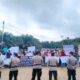 Unjuk rasa masyarakat Nagari Lubuk Besar dan Nagari Alahan Nan Tigo, Kecamatan Asam Jujuhan, Kabupaten Dharmasraya ke PT Tidar Kerinci Agung (PT TKA) terkait regulasi kebun plasma