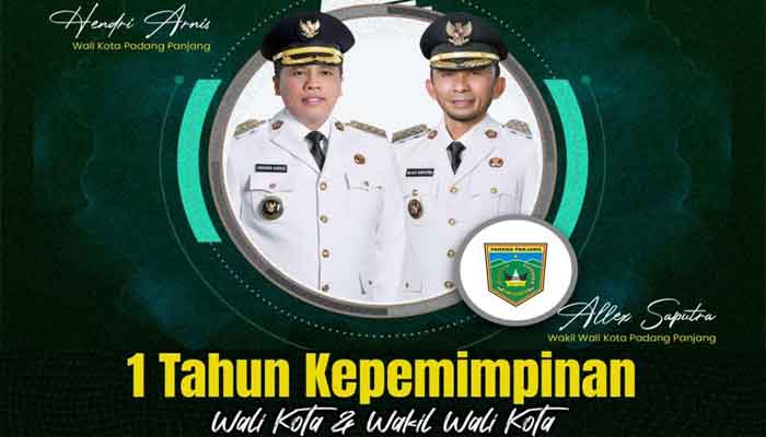 1 Tahun Kepemimpinan Hendri Arnis-Allex Saputra di Kota Padang Panjang