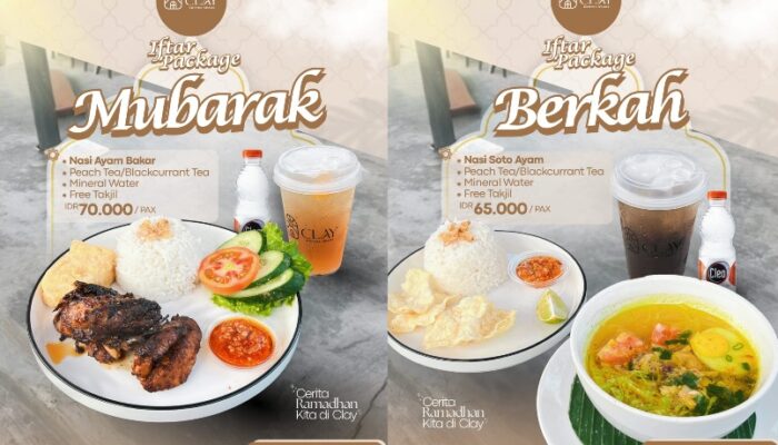 Clay Coffee Space Hadirkan Paket Iftar Ramadhan, Mulai Rp65 Ribu