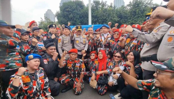 Perkuat Kamtibmas, LMP DKI Apel Siaga di Polda Metro Jaya Jelang Ramadhan