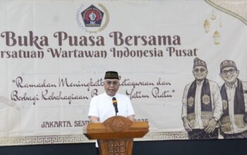 Ramadan Penuh Berkah, PWI Pusat Perkuat Ukhuwah dan Santuni Anak Yatim di Dewan Pers