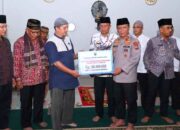 Kapolda Sumbar Pimpin Tim Safari Ramadan Provinsi Kunjungi Masjid Wustha Parik Rantang Payakumbuh