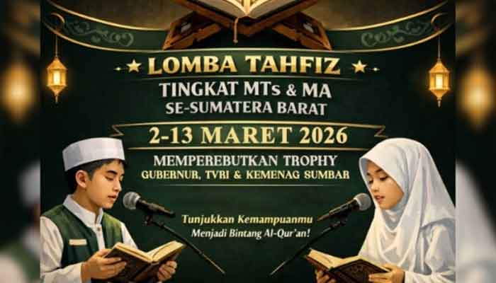 Lomba Tahfiz Tingkat Provinsi Sumbar