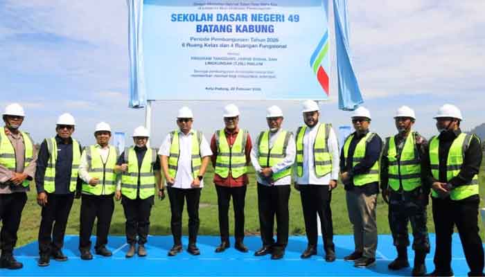 PT Inalum Bangun Kembali SDN 49 Batang Kabung, Begini Harapan Ketua DPRD Padang