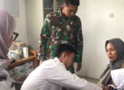 Pemeriksaan Kesehatan Gratis, Satgas TMMD ke-127 Sasar Skrining Penyakit Tidak Menular di Desa Cipelah