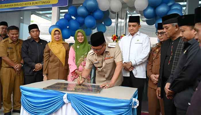Wako Bukittinggi, Ramlan Nurmatias resmikan Puskesmas Teratai Birugo Datuak Bandaro