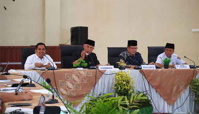 Rakor Pemko Payakumbuh bersama Pemprov Sumbar