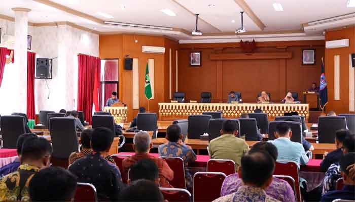 Pemko Payakumbuh Sampaikan Jawaban Atas Pandangan Fraksi DPRD Terhadap 4 Ranperda