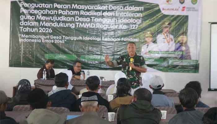 Satgas TMMD ke-127 di Rancabali Perkuat Peran Masyarakat Desa Patengang dalam Pencegahan Paham Radikal dan Intoleran