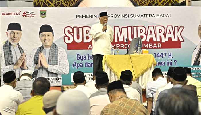 Safari Ramadan Pemprov Sumbar 2026 Difokuskan ke Daerah Terdampak Bencana