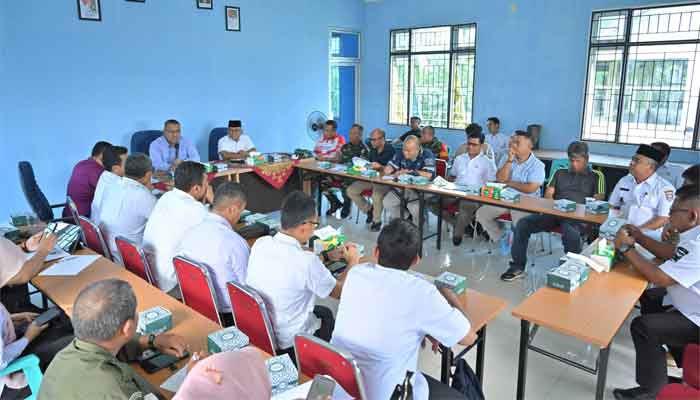 Sekdaprov Sumbar, Arry Yuswandi gelar rapat bersama Pemkab Pasbar terkait kejelasan status lahan eks proyek Air Runding