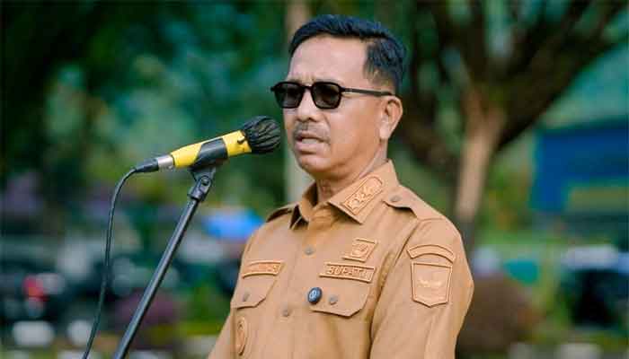 Bupati H. Khairunas minta pejabat pengadaan berkantor di ruang bupati solok selatan