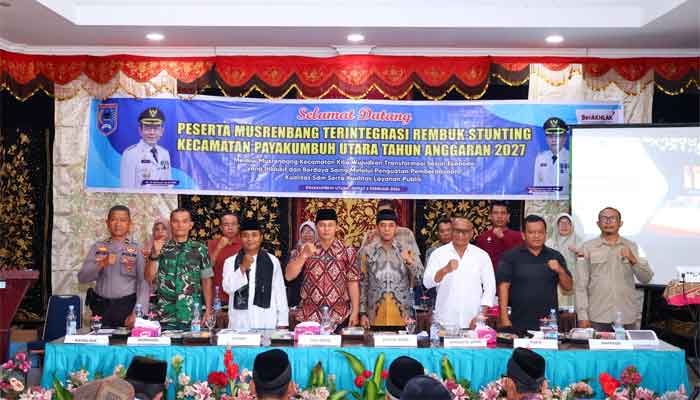 Buka Musrenbang Kecamatan Payakumbuh Utara, Nofriwandi Dorong Pemanfaatan Potensi Sektor Pertanian dan Perdagangan