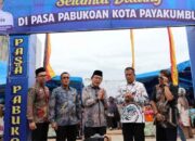 Wako Payakumbuh Tinjau Pasa Pabukoan di Jalan Gambir Eks Gedung Bioskop Karya