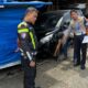 Satlantas Polres Solok olah TKP kecelakaan lalu lintas di Jalan Raya Solok–Padang, tepatnya di Jorong Simpang, Nagari Koto Baru, Kecamatan Kubung
