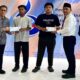 Komisaris Utama Bank Nagari, Andri Yulika serahkan santunan anak yatim