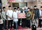 Wakil Bupati Solok Pimpin Tim Safari Ramadan ke Masjid Darul Hikmah Koto Gadang Nagari Talang