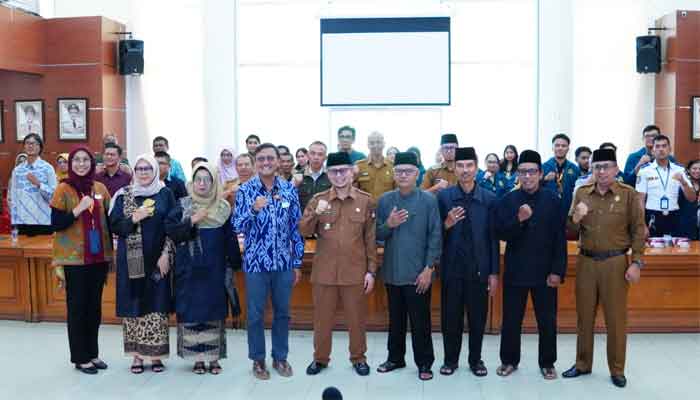 Wawako Bukittinggi Buka FGD Kajian Pelestarian Perkotaan Berbasis Warisan Budaya bersama Mahasiswa ITB