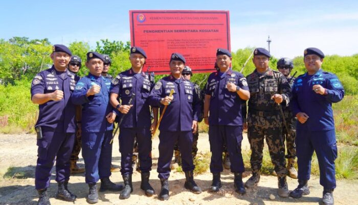 KKP Hentikan Pemanfaatan Ruang Laut Tak Berizin Seluas 30 Ha di Gresik
