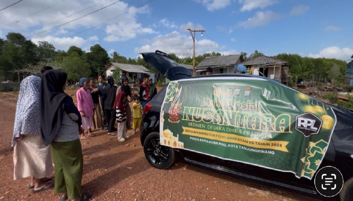 Siswa SIP Angkatan 55 Setukpa Lemdiklat Polri Gelar “Razia” Kemanusiaan di Kota Tanjungpinang