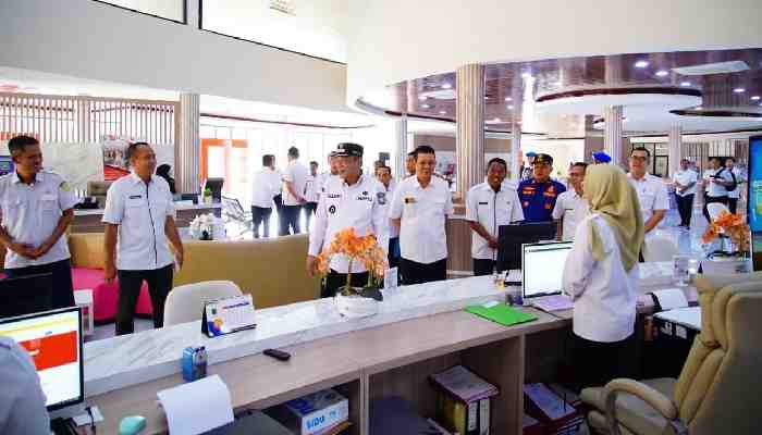 Bupati Muba, H. M. Toha Tohet pastikan WFA ASN Berjalan Efektif