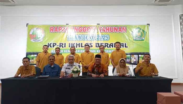 KPRI Ikhlas Beramal Kemenag Sawahlunto Adakan Rapat Anggota Tahunan