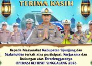 Operasi Ketupat Singgalang 2026, Kasat Lantas Polres Sijunjung Ucapkan Terima Kasih kepada Masyarakat