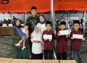 Kodim 0624/Kabupaten Bandung Gelar Syukuran HUT ke-6 sekaligus Buka Puasa Bersama 9 Kodim 0624/Kabupaten Bandung serahkan santunan anak yatim dalam acara Syukuran HUT ke-6 sekaligus Buka Puasa Bersama