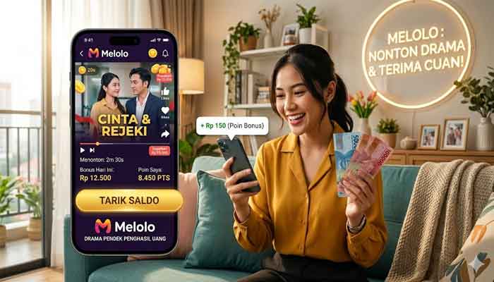 Bosen Bengong? Ubah Waktu Luang Kamu Jadi Saldo Rekening dengan Melolo!