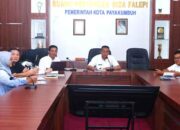 Wakil Wali Kota, Elzadaswarman memimpin rapat koordinasi dalam rangka audiensi muatan lahan sawah dalam dokumen Rencana Detail Tata Ruang (RDTR) Kota Payakumbuh