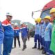 Direktur Manajemen Risiko Pertamina Patra Niaga, Rahman Pramono Wibowo melakukan kunjungan kerja untuk memastikan kesiapan infrastruktur dan operasional penyaluran Bahan Bakar Minyak (BBM) maupun Liquefied Petroleum Gas (LPG) kepada masyarakat di Sumatera Barat