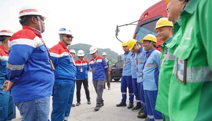 Direktur Manajemen Risiko Pertamina Patra Niaga Tinjau Kesiapan Energi Ramadan-Idulfitri 2026 di Sumbar